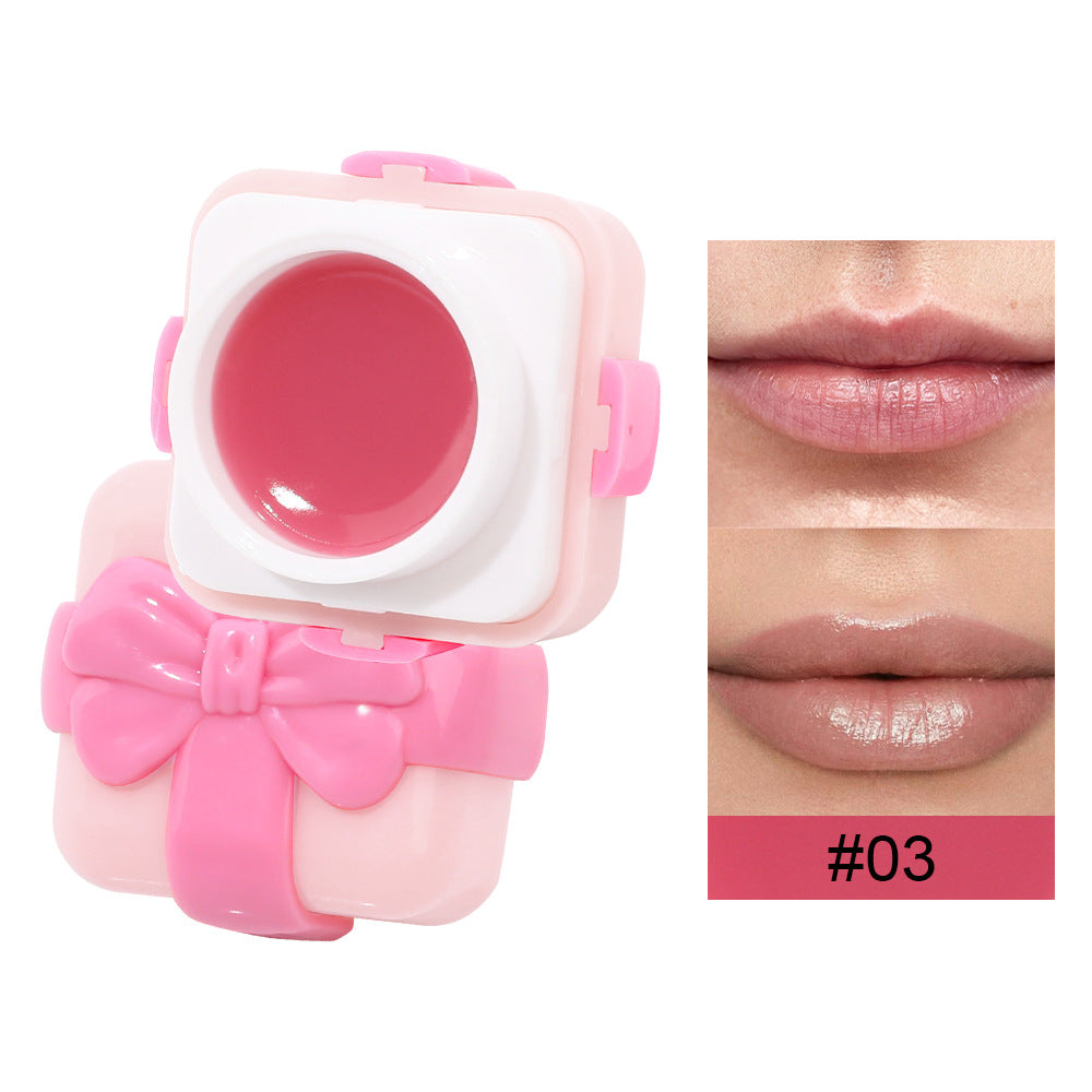 Bow lip mask lip jelly