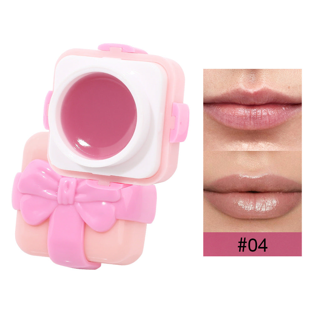 Bow lip mask lip jelly