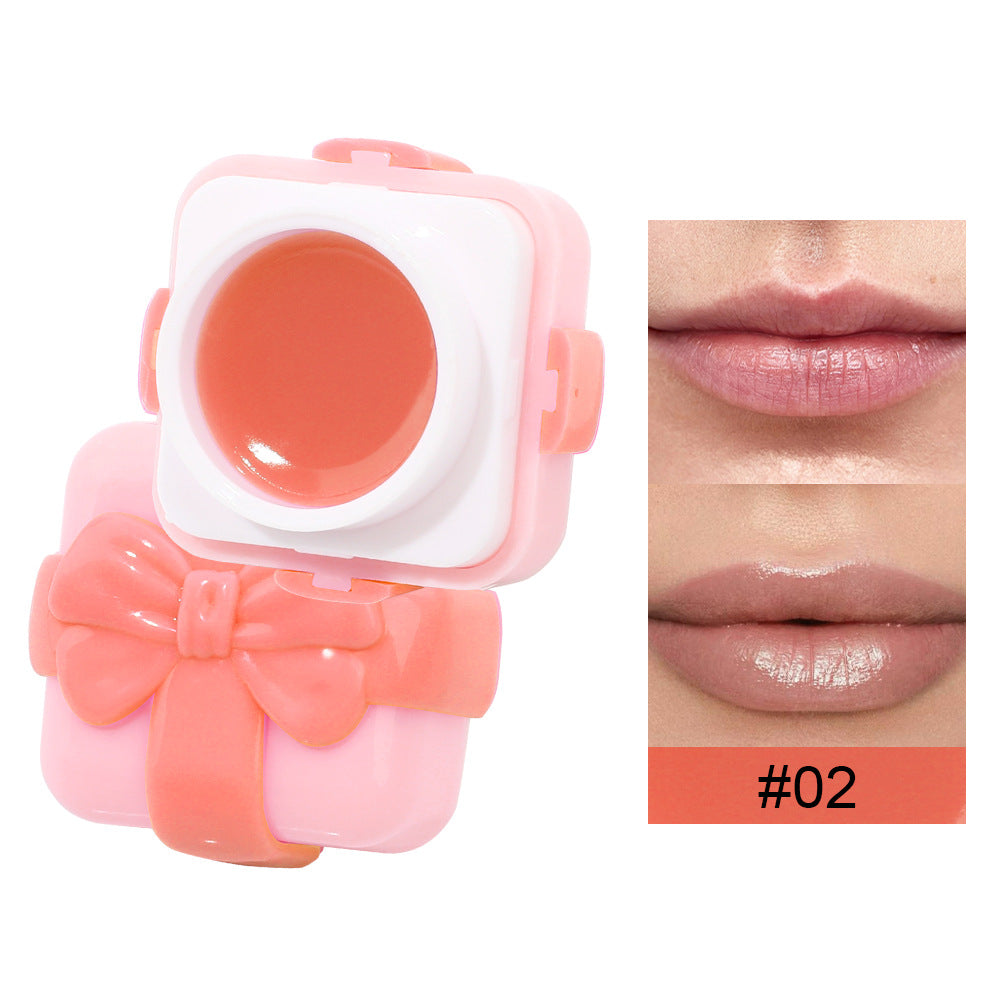Bow lip mask lip jelly